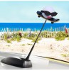 Coolballs Cool Skate Chick Car Antenna Topper / Mirror Dangler / Auto Dashboard Accessory